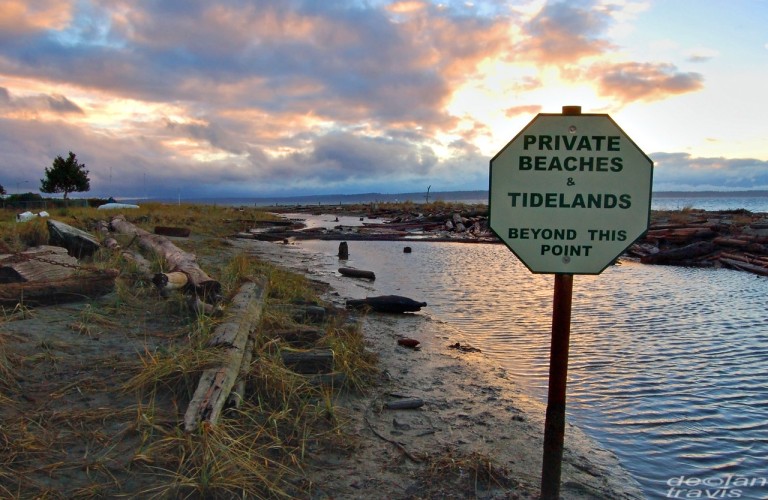 private-beach-whidbey-island